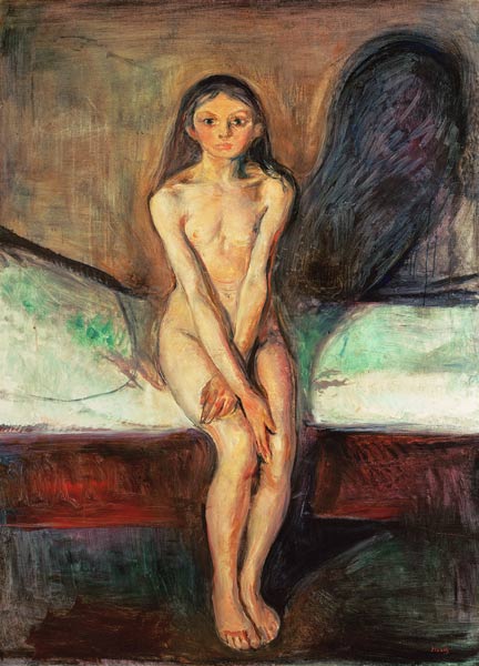 Puberty from Edvard Munch