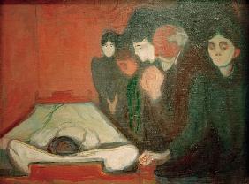 At the deathbed