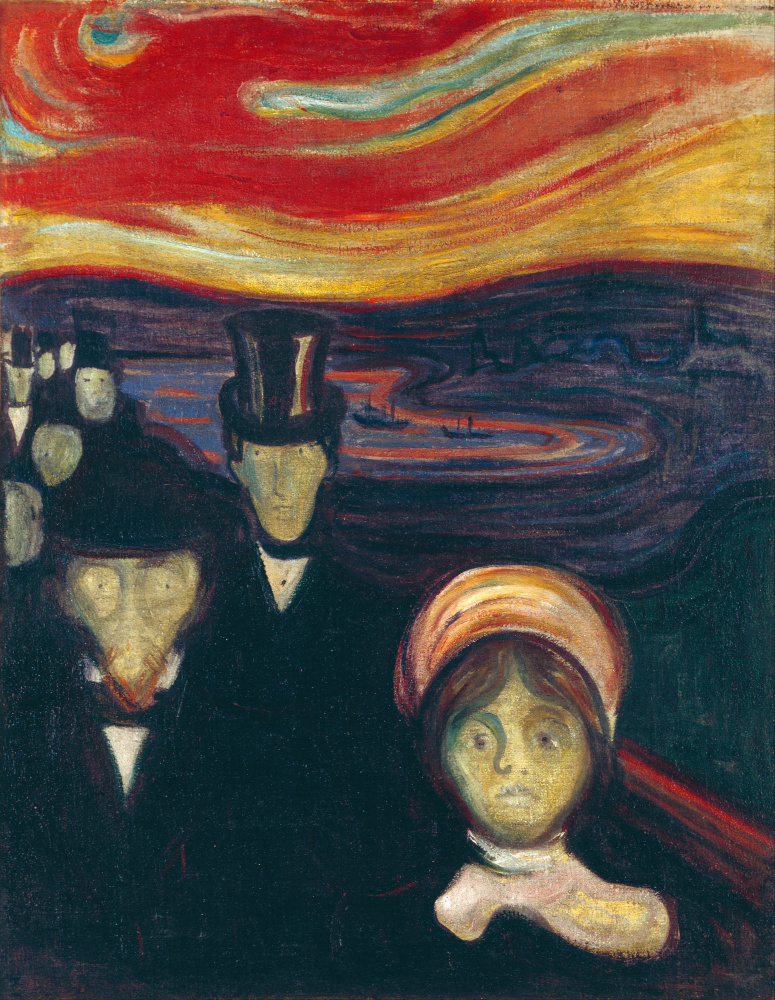 Anxiety from Edvard Munch