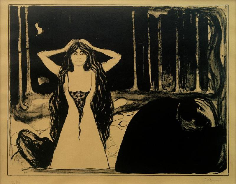 Ashes II from Edvard Munch