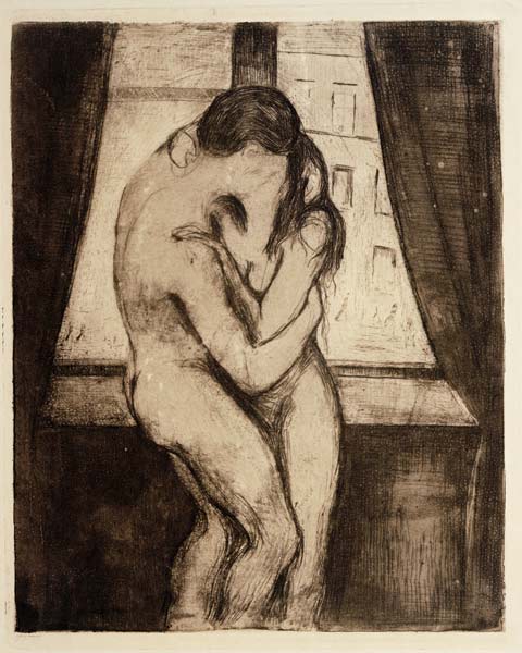 The Kiss from Edvard Munch