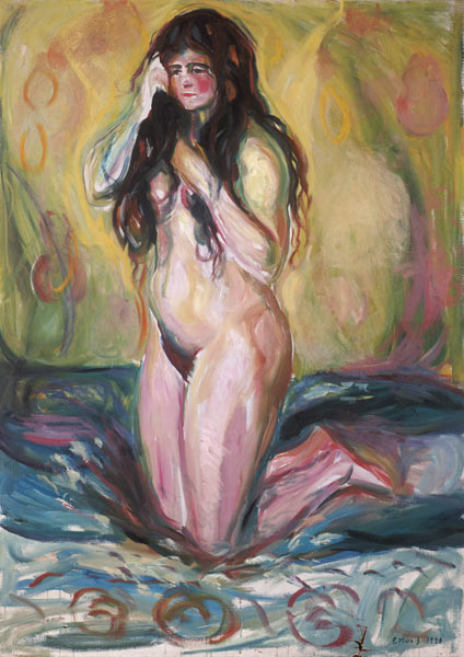 Female Nude from Edvard Munch