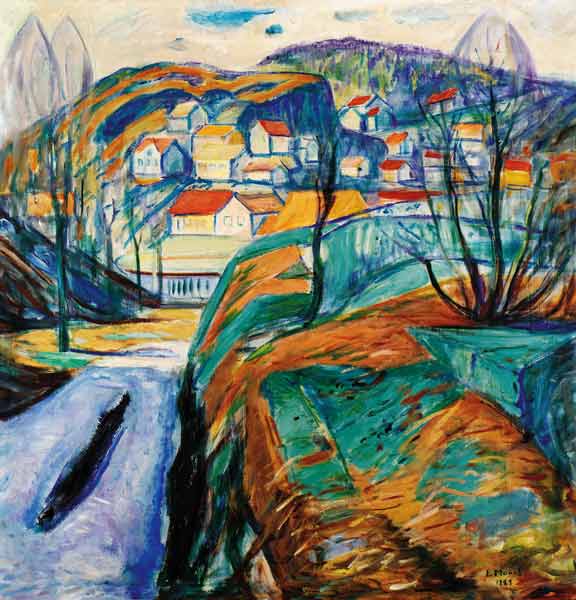 Frühling in Kragero from Edvard Munch