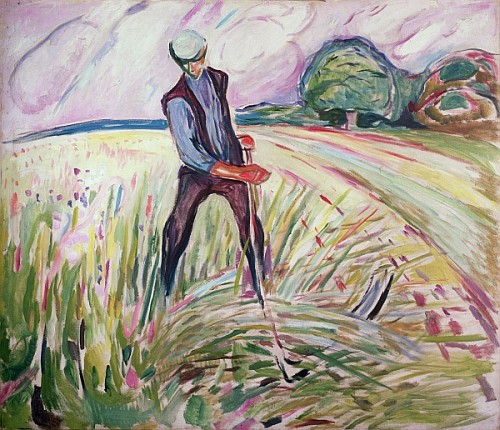 Haymaking  from Edvard Munch