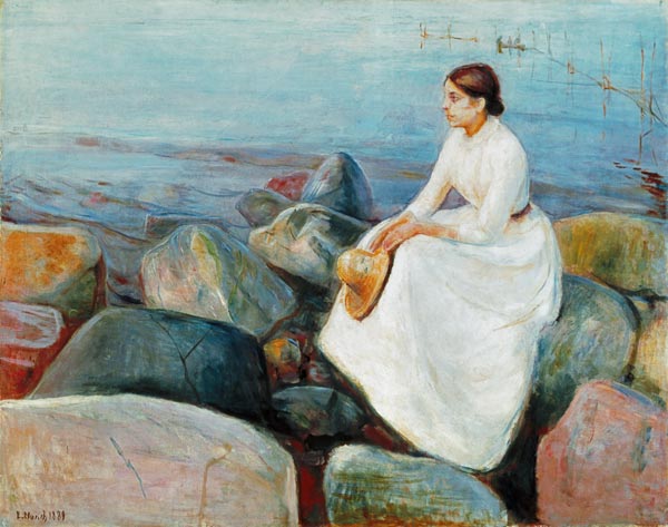 Inger on the Beach from Edvard Munch