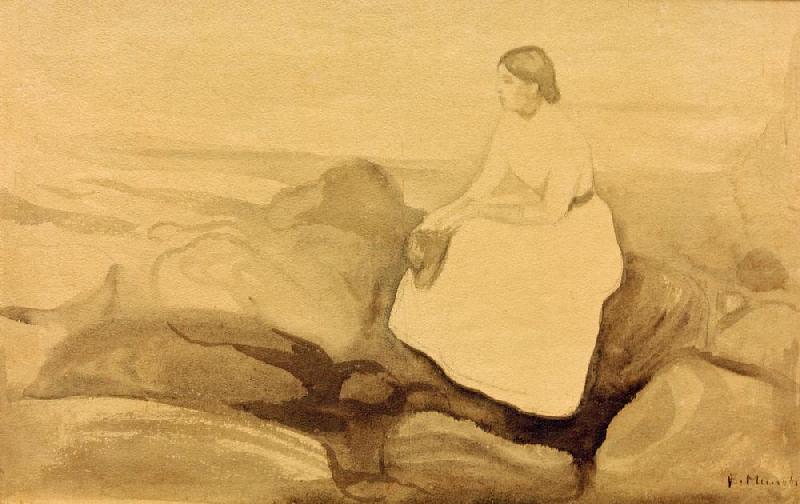 Inger on the Beach from Edvard Munch