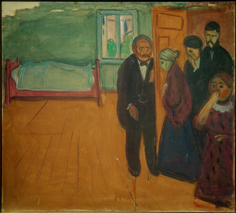 Smell of Death from Edvard Munch