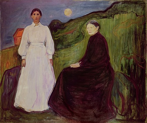 Mother and Daughter from Edvard Munch