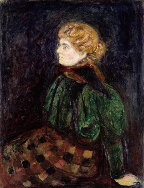 Portrait of Frau Maximilian Harden  from Edvard Munch