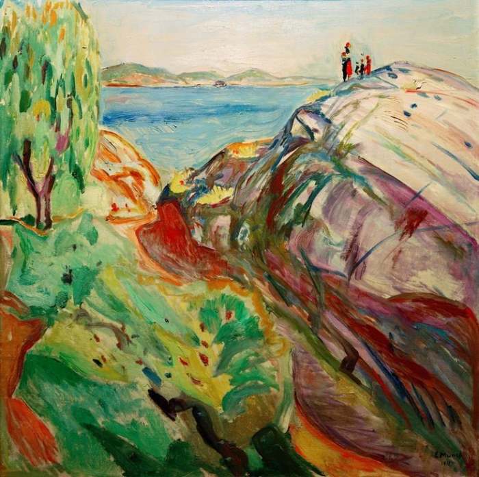 Summer and coast from Edvard Munch