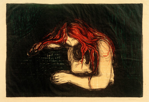 Vampire II from Edvard Munch