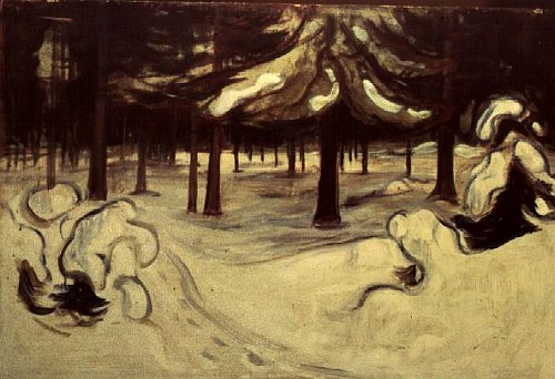 Winter from Edvard Munch