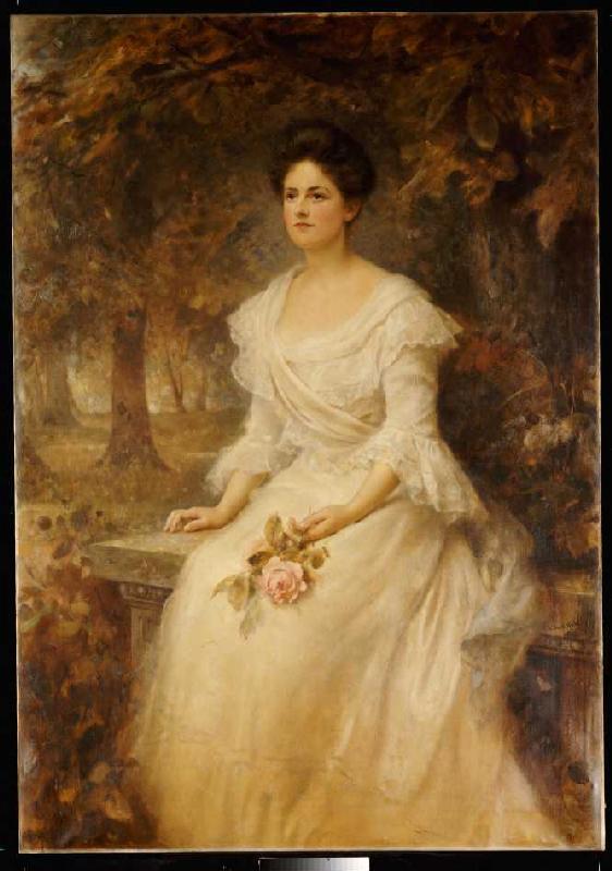 Portrait einer Dame from Edward Hughes