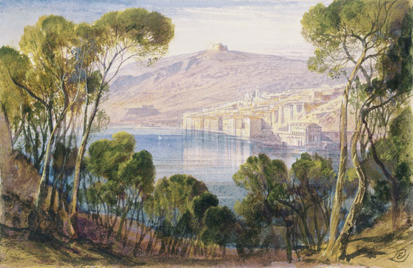Villefranche from Edward Lear