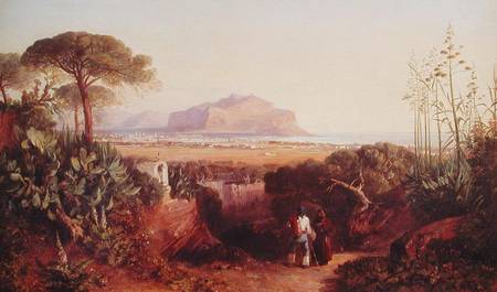 Palermo, Sicily from Edward Lear