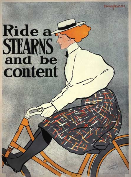 Ride a Stearns and be Content from Edward Penfield
