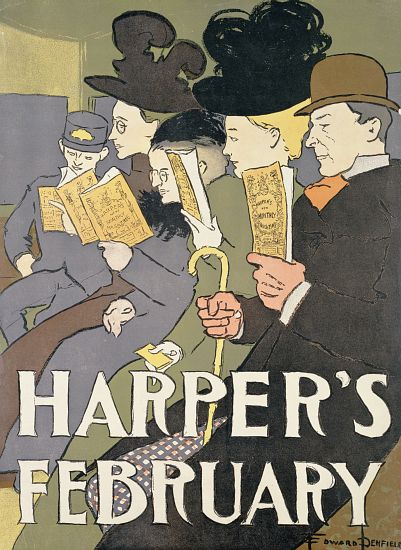 Harper's February from Edward Penfield