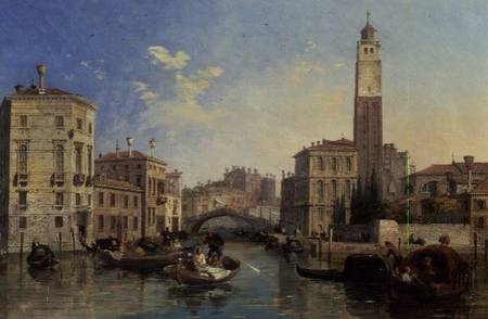 Grand Canal: San Geremia and the Entrance to the Canneregio from Edward Pritchett