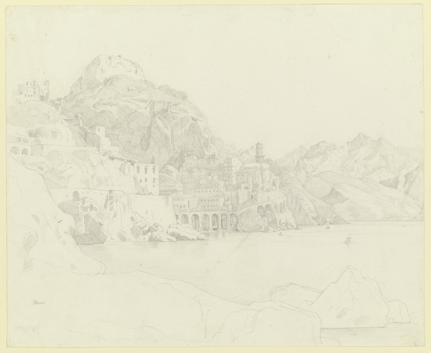 Atrani an der Amalfiküste from Edward von Steinle