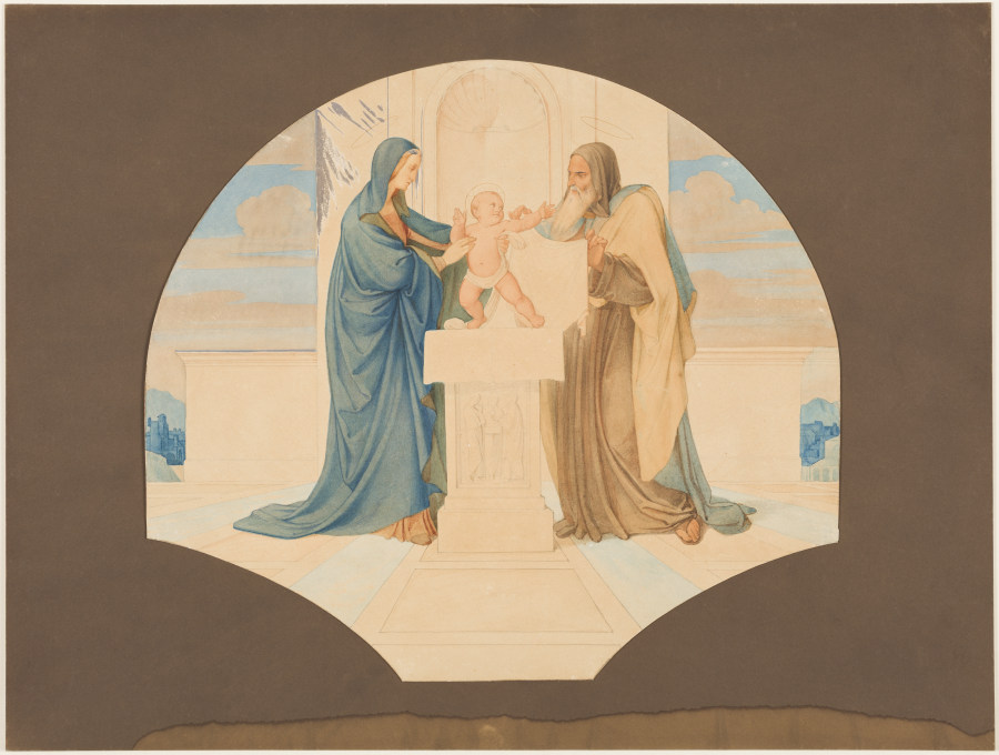 Darstellung Jesu im Tempel – Selig, die reinen Herzens sind from Edward von Steinle