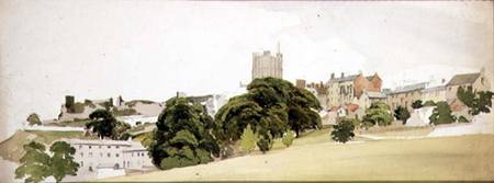 A View of Richmond Castle, Yorkshire from Edward W. Robinson