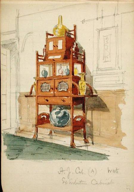 Exhibition Cabinet from Edward William Godwin