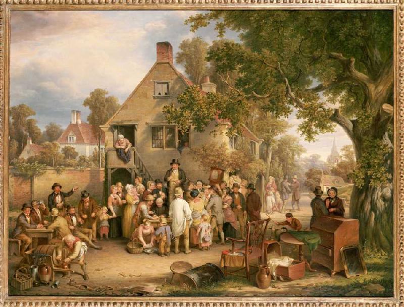 An auction on the village from Edwin Cockburn
