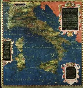 Map of Sixteenth Century Italy