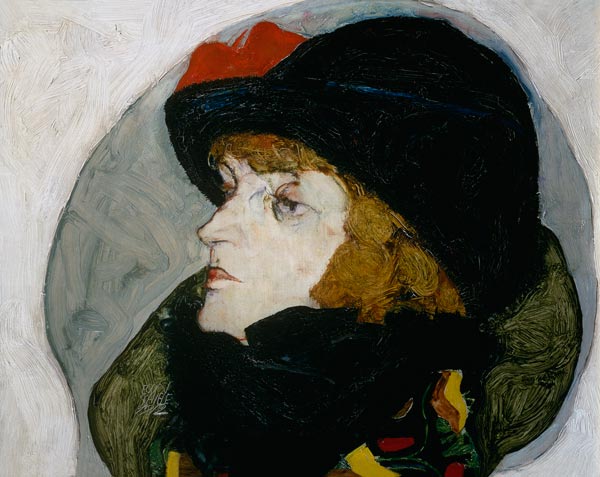 Portrait Ida Roessler from Egon Schiele