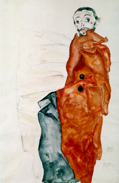 I love contrasts from Egon Schiele
