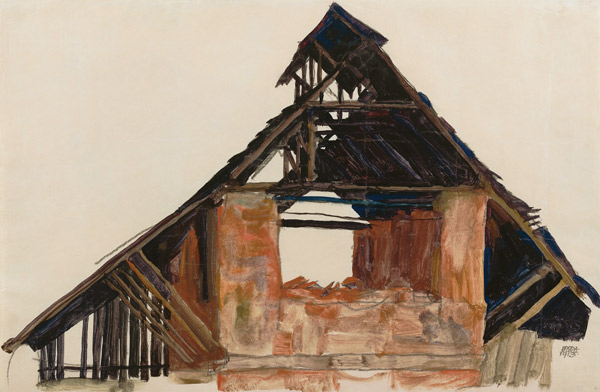 Old Gable from Egon Schiele
