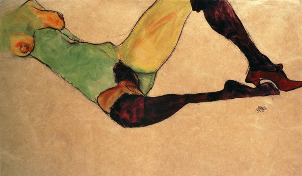 Female Nude from Egon Schiele