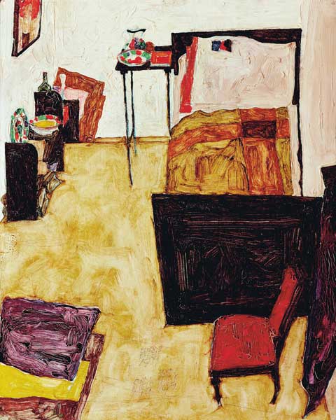 Mein Wohnzimmer from Egon Schiele