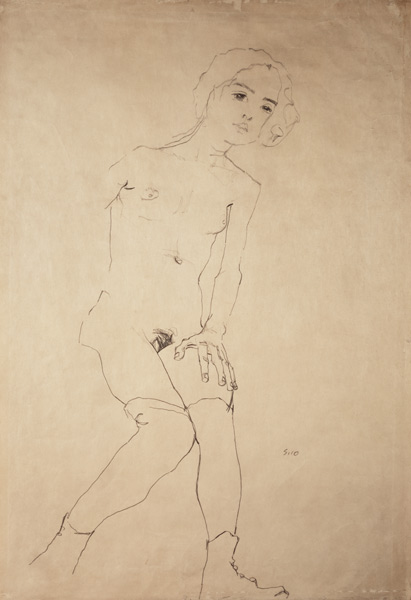 Nude from Egon Schiele