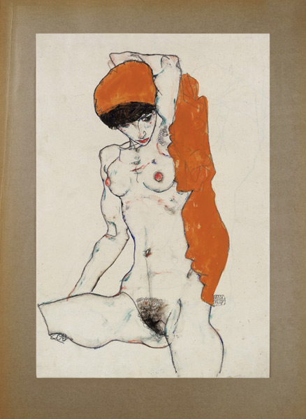 Nude from Egon Schiele