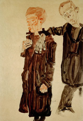 Two lane rogues from Egon Schiele