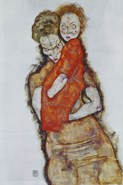 Mutter mit Kind from Egon Schiele