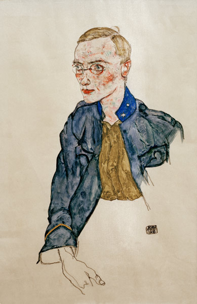 One-Year Volunteer Lance-Corporal from Egon Schiele