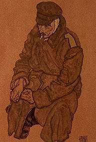 Russian soldier. from Egon Schiele