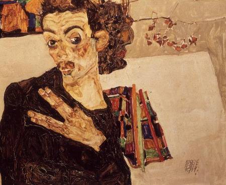 Self Portrait from Egon Schiele