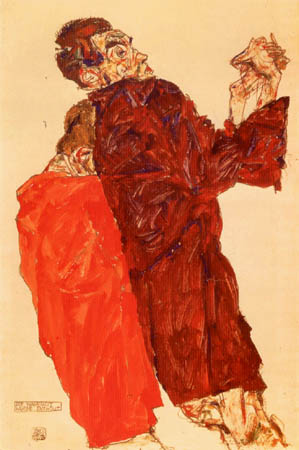 The truth was revealed from Egon Schiele