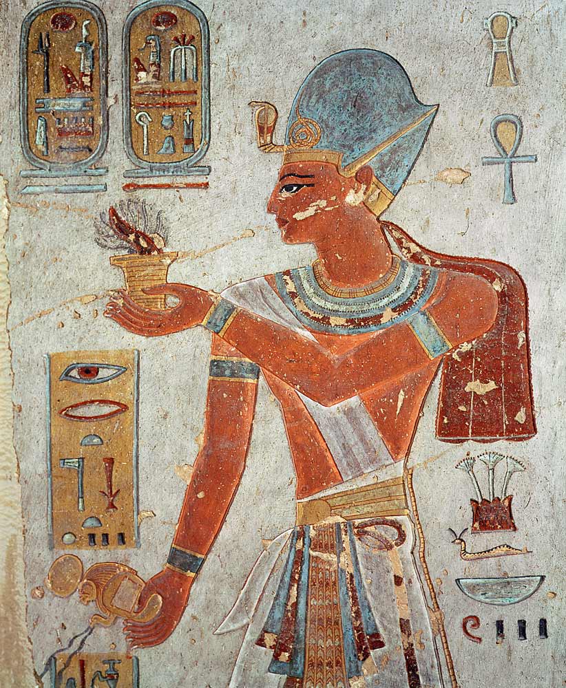 Ramesses Ii Dressed For War Wall Paint Egyptian As Art