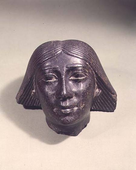 Head of a man, probably a high official from Egyptian