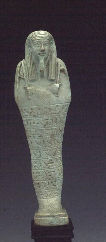 Shabti figure of Imhotep born of Bastetirdis from Egyptian