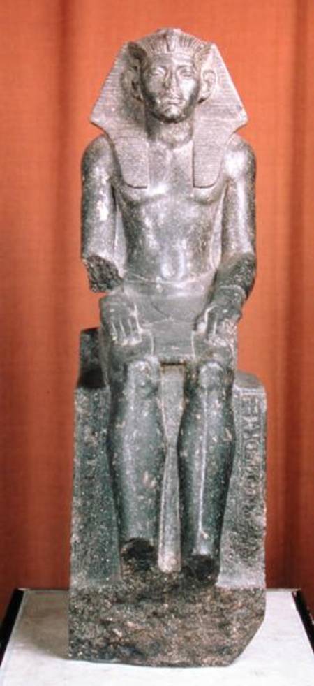 Statue of Amenemhat III from Egyptian