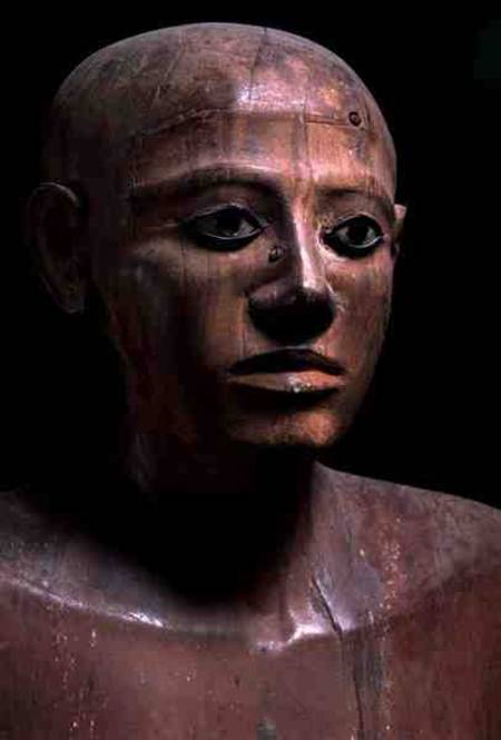 Statue of Chancellor Nakhti, from Asyut, early Middle Kingdom from Egyptian