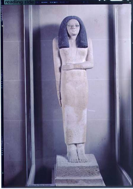 Statue of Nesa, Old Kingdom from Egyptian
