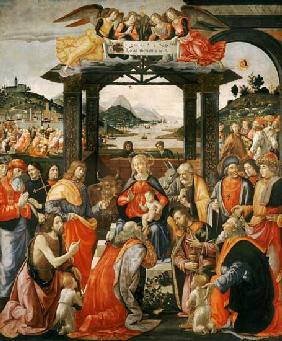 Detail from the Last Supper by Domenico Ghirlandaio Jigsaw Puzzle by  Domenico Ghirlandaio - Bridgeman Prints