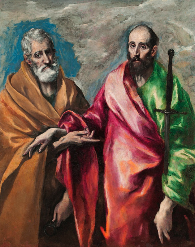 Saint Peter and Saint Paul from El Greco (aka Dominikos Theotokopulos)
