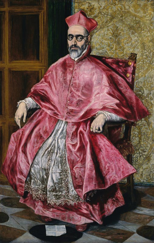 Grand Inquisitioner de Guevara from El Greco (aka Dominikos Theotokopulos)